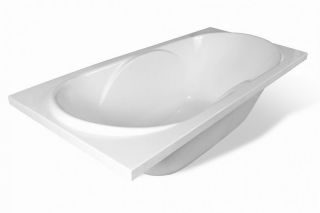 Ванна из литьевого мрамора Эстет Astra silk ФР-00014523 170x80см белый матовый